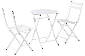 WEISSES TERRASSEN-KAFFEE-SET. OK1420