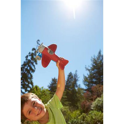 GreenToys - Vliegtuig Rood