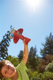 GreenToys - Vliegtuig Rood