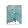 postcard 'swimming'