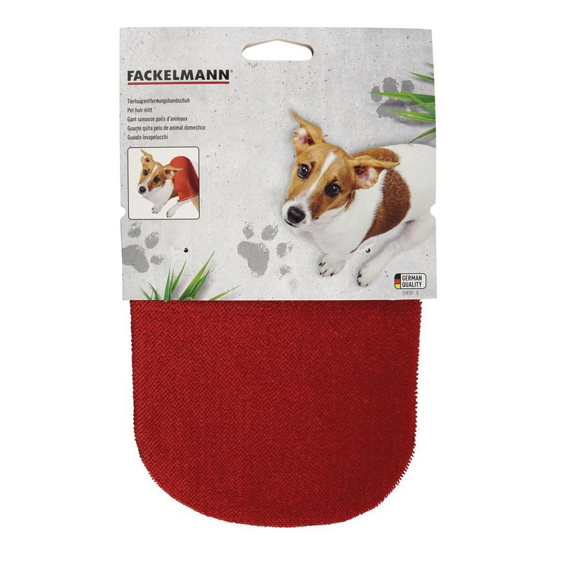 Glove picks up hair for dogs and cats Fackelmann