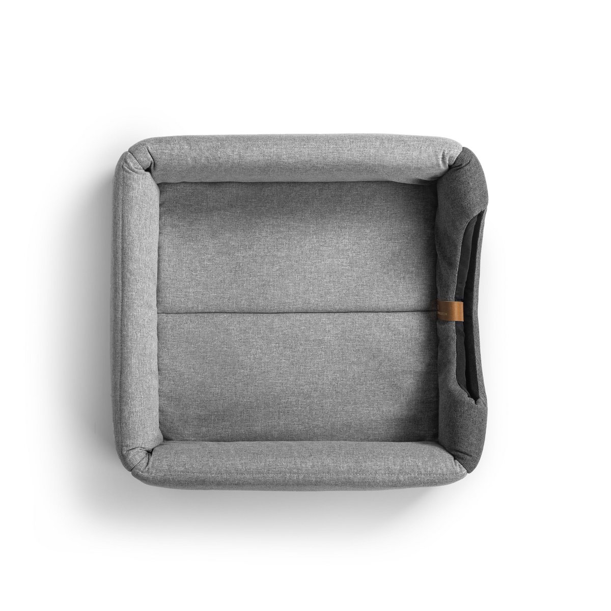 UP&DOWN niche pour chien 2en1- gris clair chiné