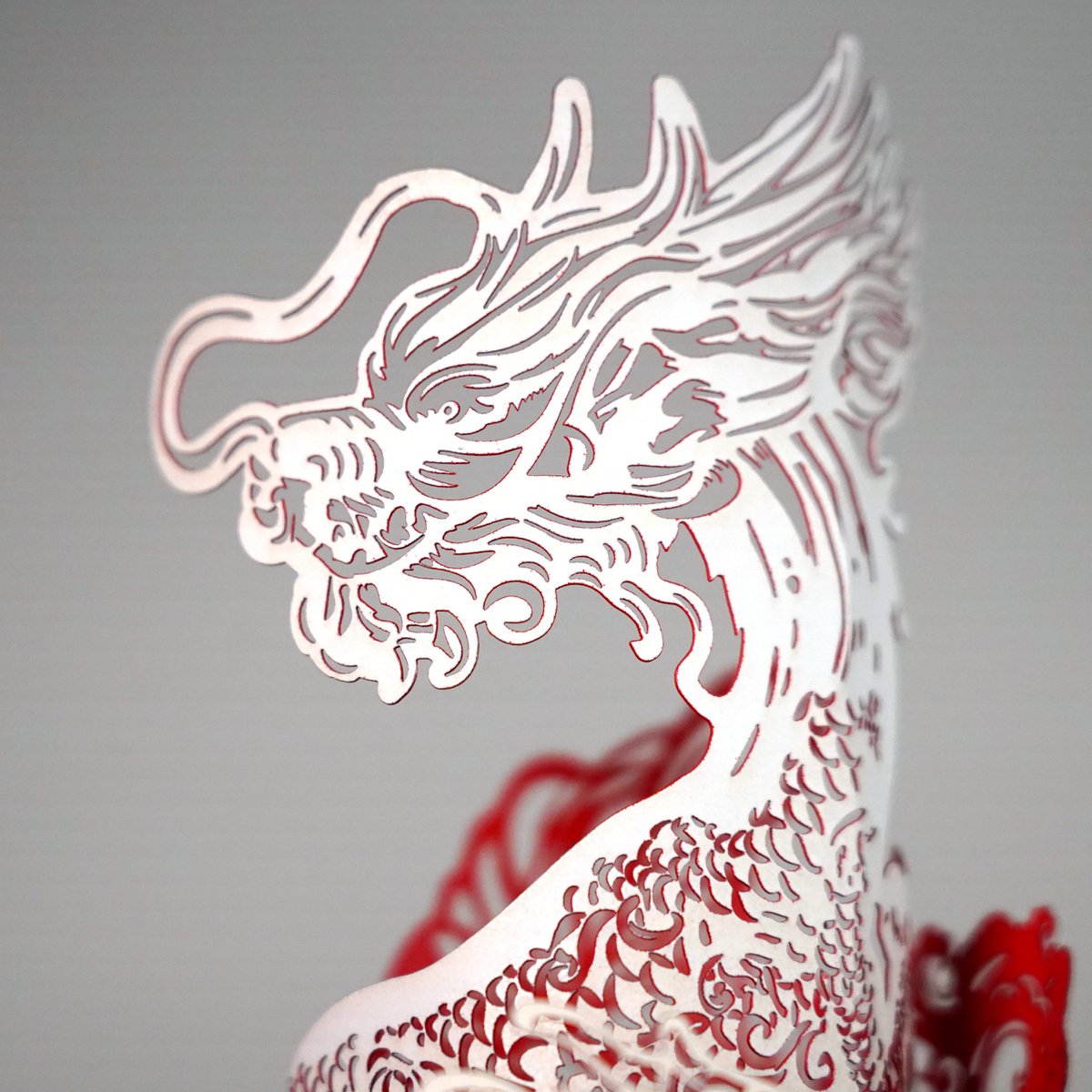 Spiro Dragon lamp (gigantische uitvoering)