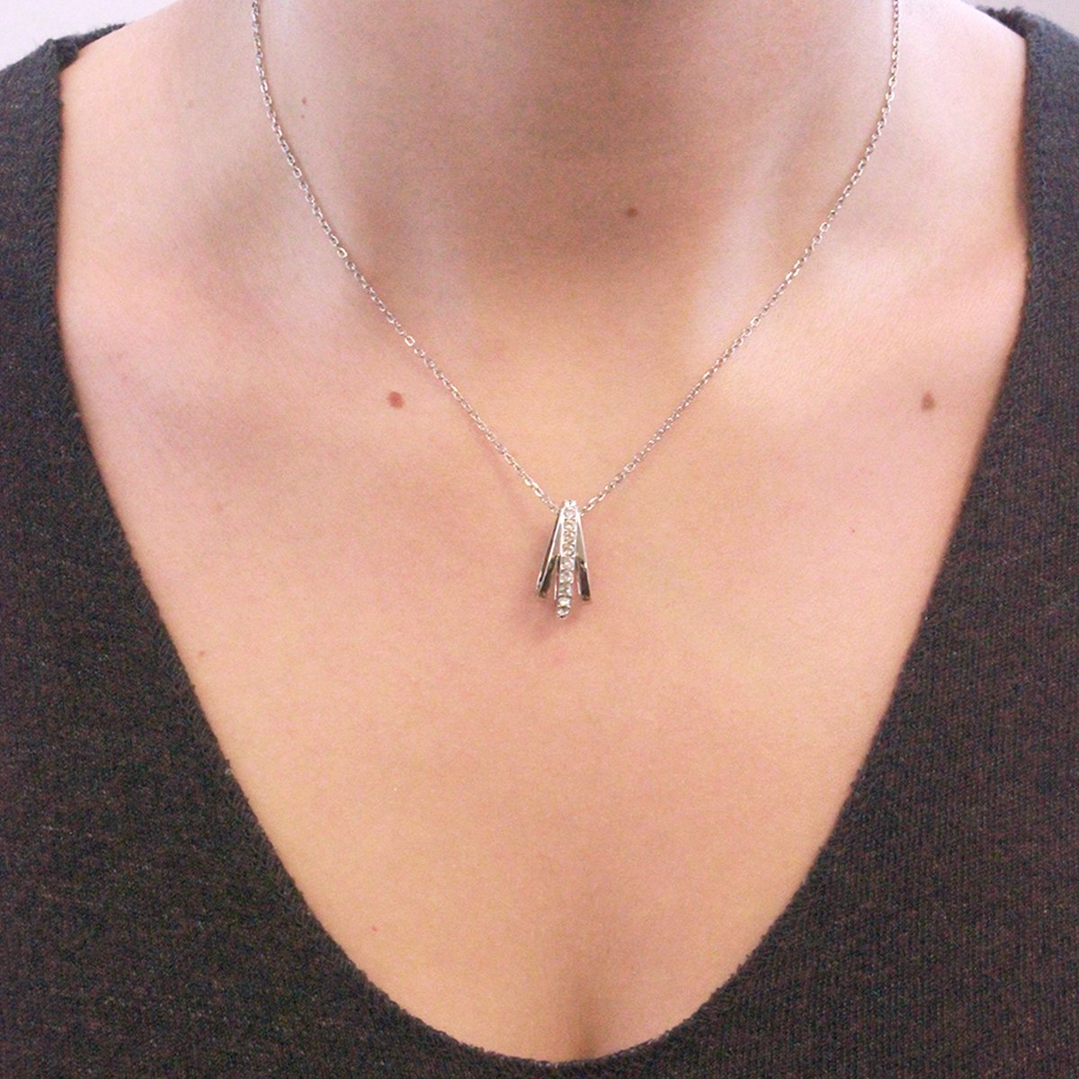 Aurielle Pendants - Gold and Crystal