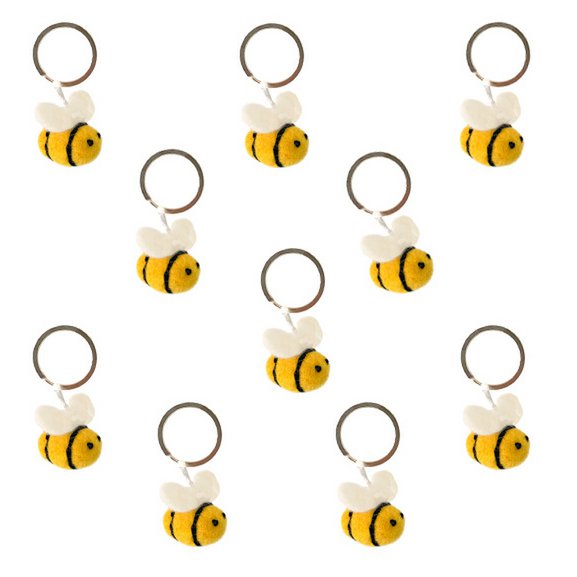 Llavero abeja