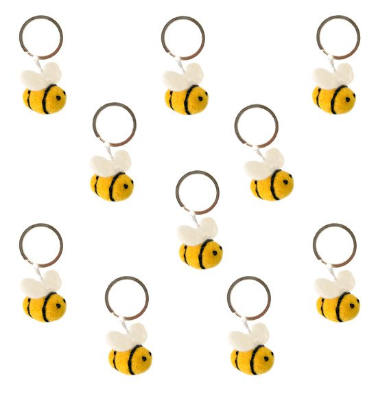 Llavero abeja