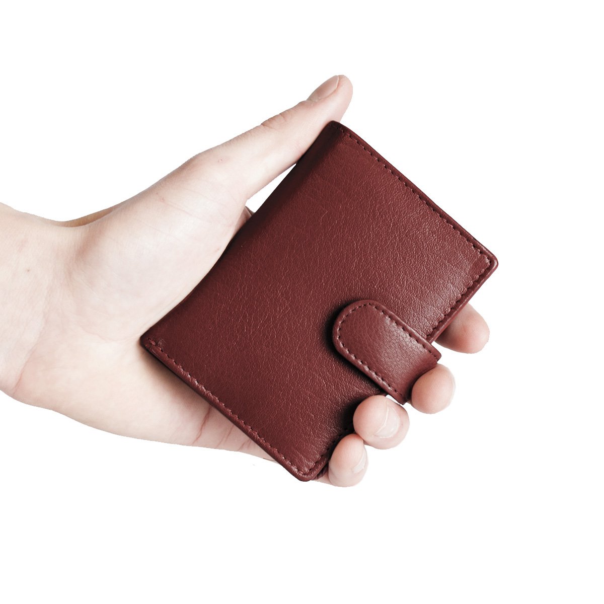 Cardprotector - Miniwallet - Mini wallet - Leather card holder leather - Credit card holder In 11 Colors