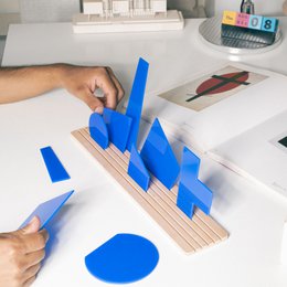 Forme del suprematismo | Blu