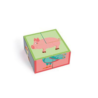 Blockpuzzle - Bauernhof