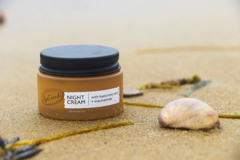 Nachtcrème met hyaluronzuur + niacinamide - reisformaat