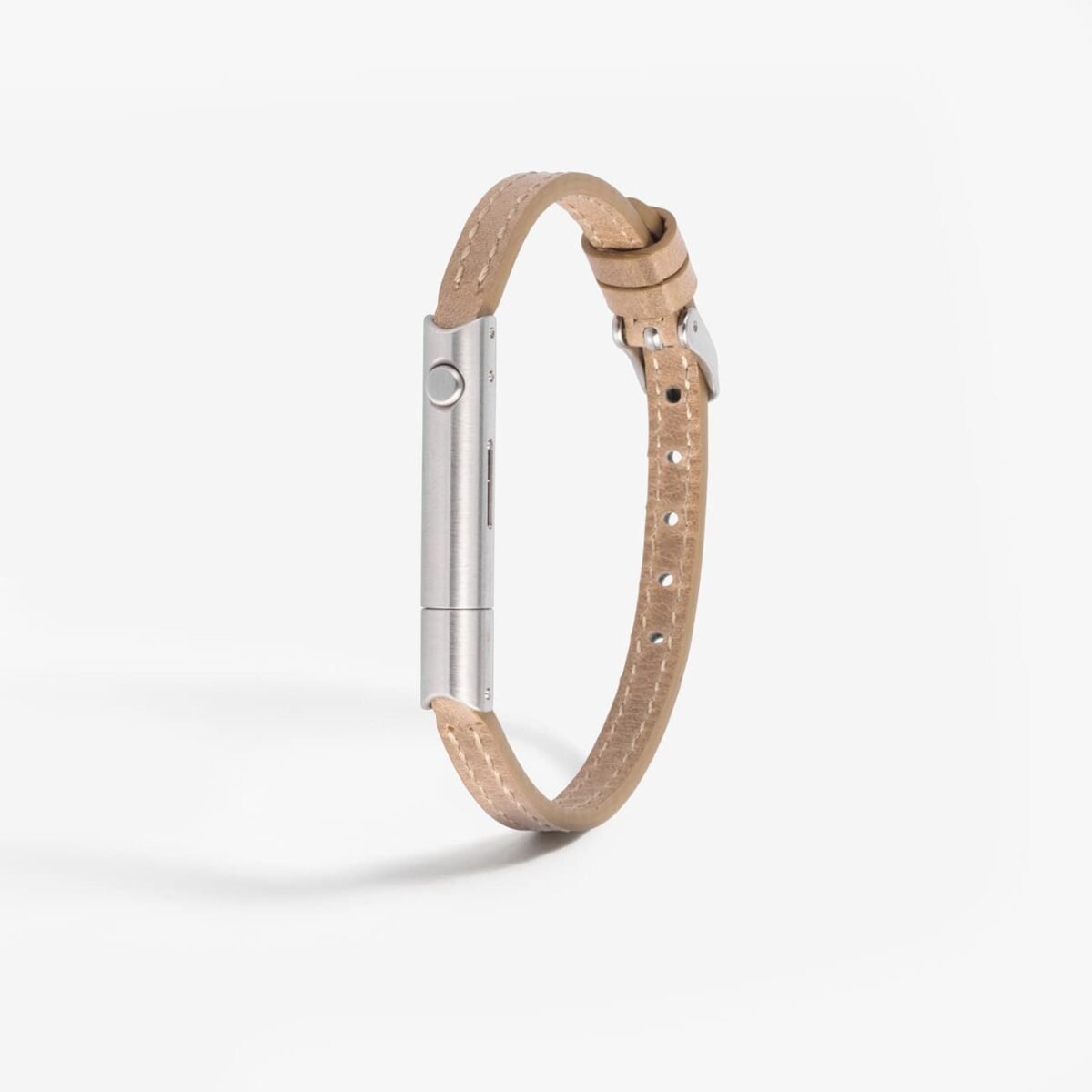 Self-defense Bracelet - Classic - Sand | Silver
