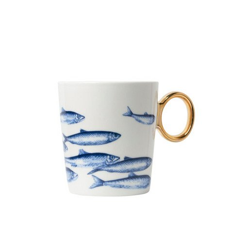 Mug Pisces gold