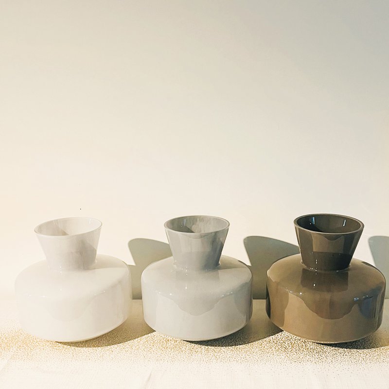 Flower Vase Grey Collection