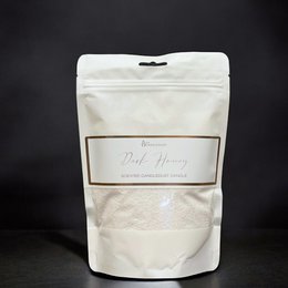 Dark honey 330g refill kit, scented candle with a rich, warm honey aroma.