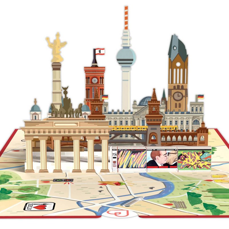 Berlin pop-up map