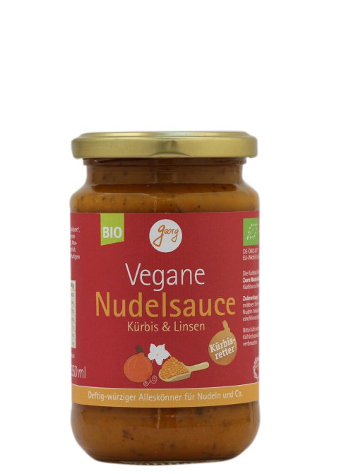 Vegane Nudelsauce mit Linsen Bio vegan