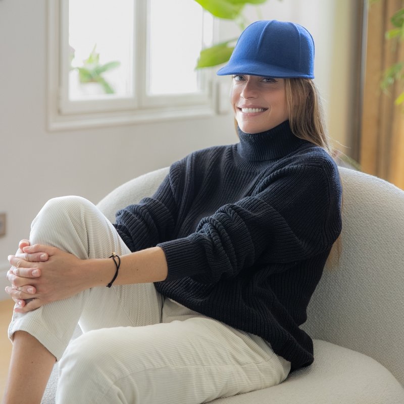 CASQUETTE en feutre de laine mixte