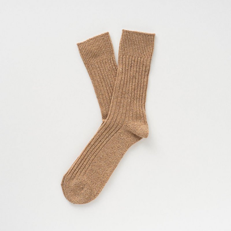 KLUE Silk and Wool DUST STAR socks | Beige