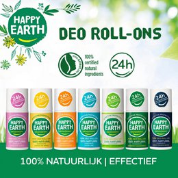 Natuurlijke Deodorant Roller Lemon Sandalwood