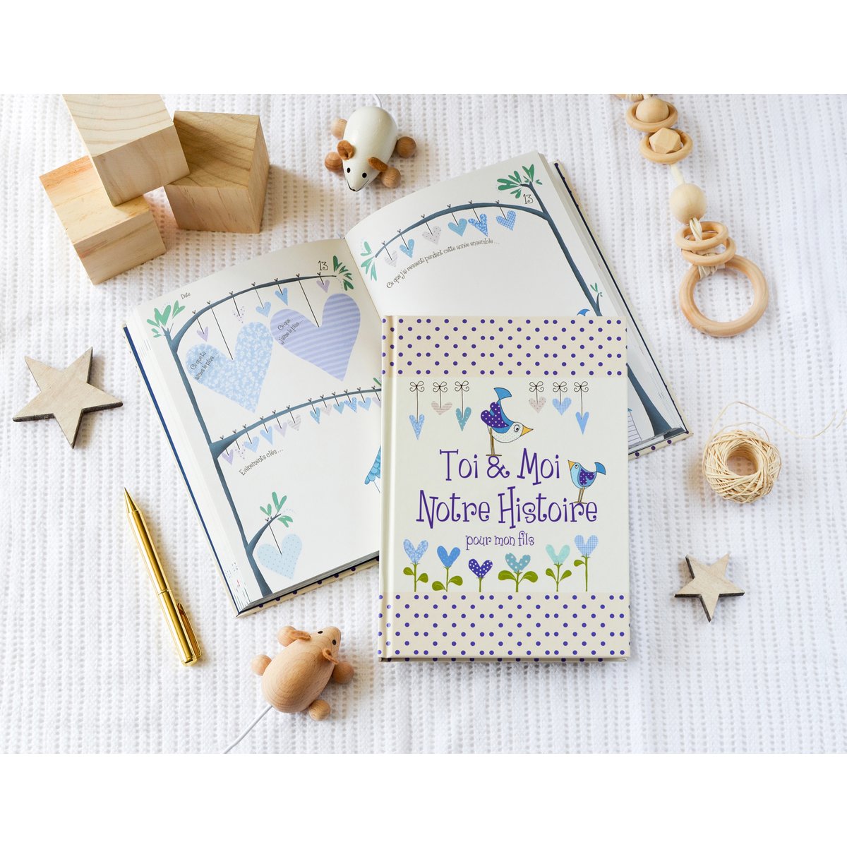 You & Me, Our Story - For my Son - Gift for new moms