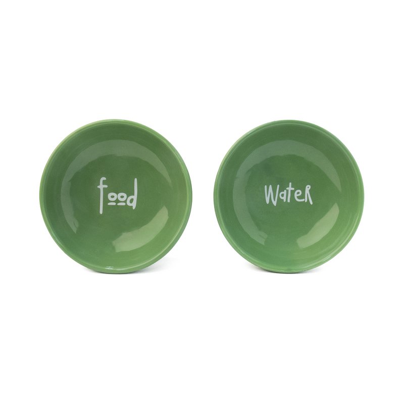 MANGIATOIA PER GATTI VERDE RIALZATA HF