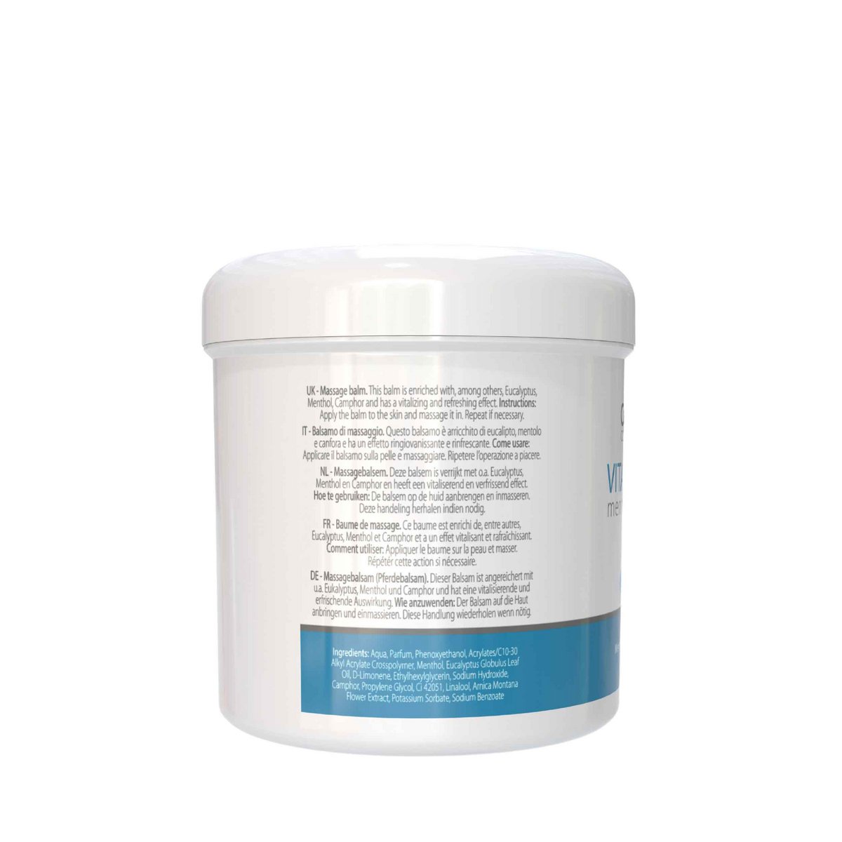 Kosmetyki Camille | Witalizujący balsam mentolowy - spierbalsem - 250ml