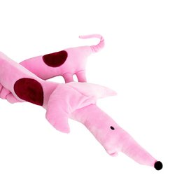 PINK DACHSHUND  CUSHION HF