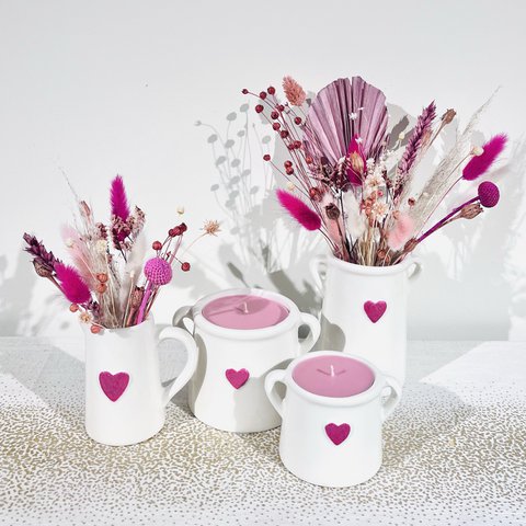 Kräftiges Rosa