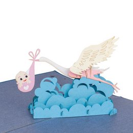 Stork Pop Up kort