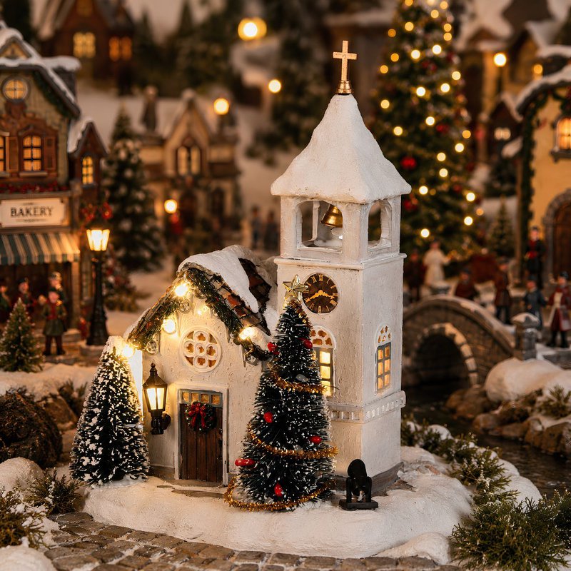Christmas village miniature Luville Originals Multi-coloured