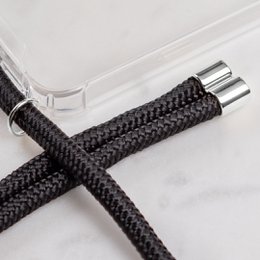 Cable telefónico - Negro con plata