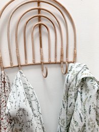 Rattan regnbue krogestativ