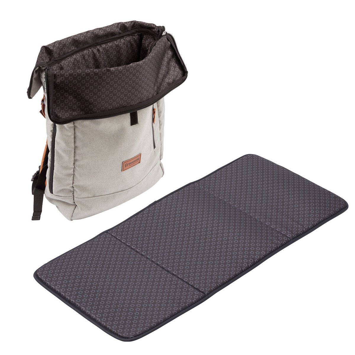 Wickeltasche N°6 Rucksack Schwarz