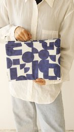 Pochette | Grands tirages biologiques en métal fabriqué à la main | Coton