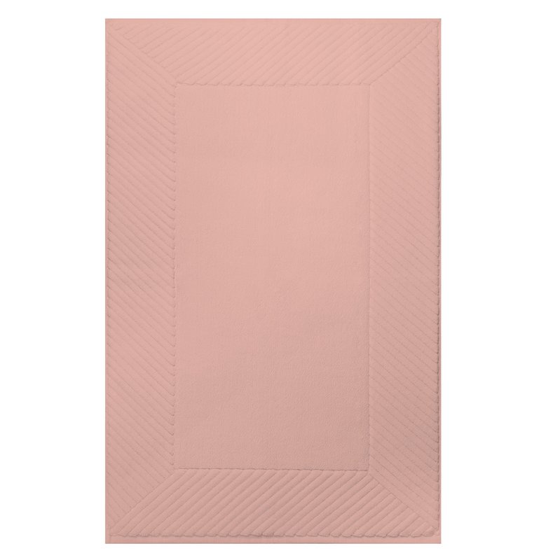 Badmat 60 x 95 cm, 1250 gr./m², Velours, Zalm