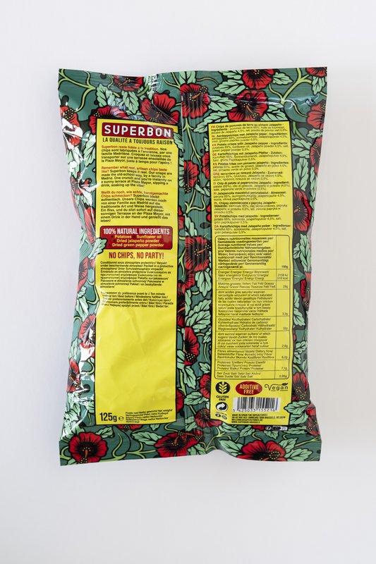 NOUVEAU - Chips Jalapeño 40g - Superbon