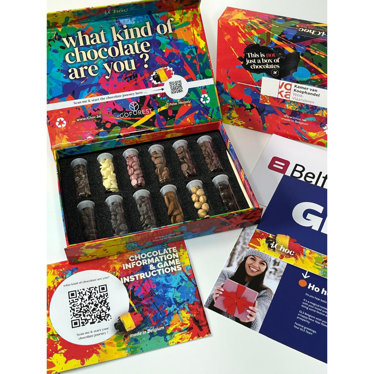 Jeu de dégustation iChoc, coffret cadeau iChoc Experience