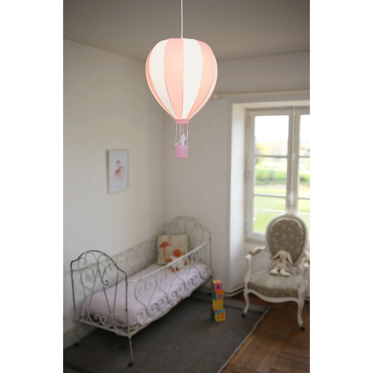 LAMPA WISZĄCA DZIECIĘCA RÓŻOWY BALON