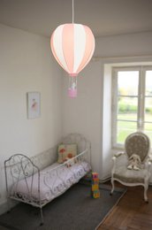 CHILDREN'S HANGING LAMP PINK BALLOON