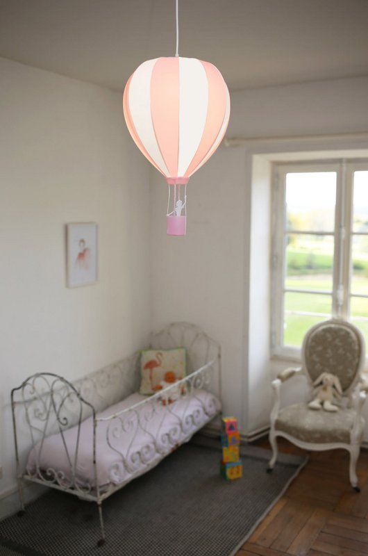 CHILDREN'S HANGING LAMP PINK BALLOON