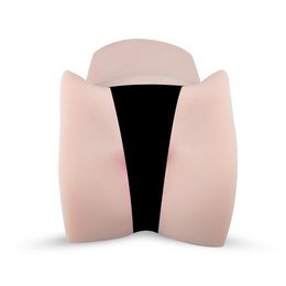 A large, pink masturbator with a fox design. Made of soft, flexible material for a realistic experience.