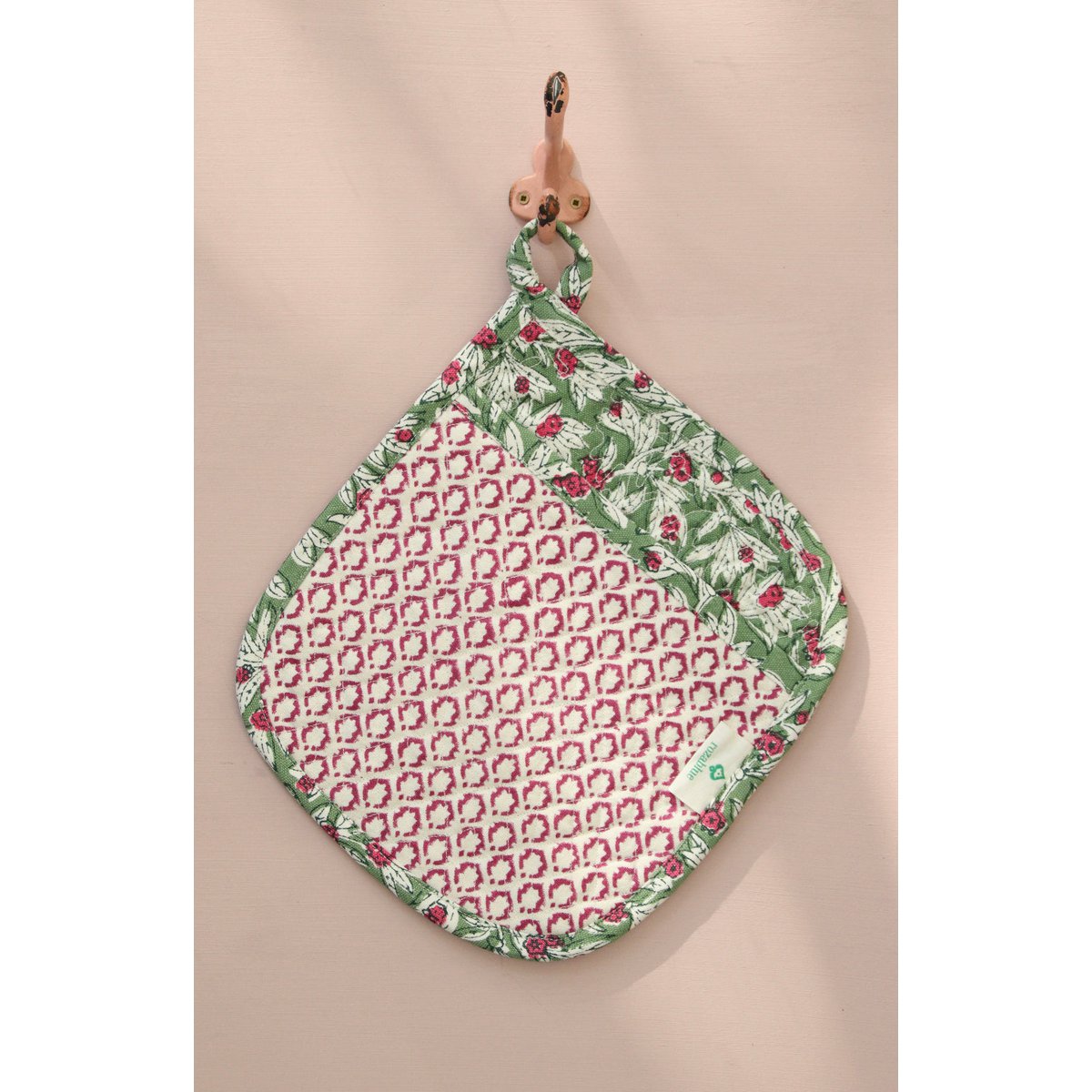 Topflappen | Roza Green 2er-Set