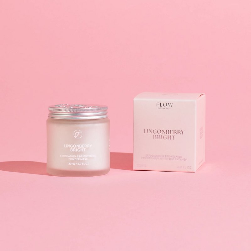 Lingonberry Bright 2 i 1 - Lysende frugtsyremaske