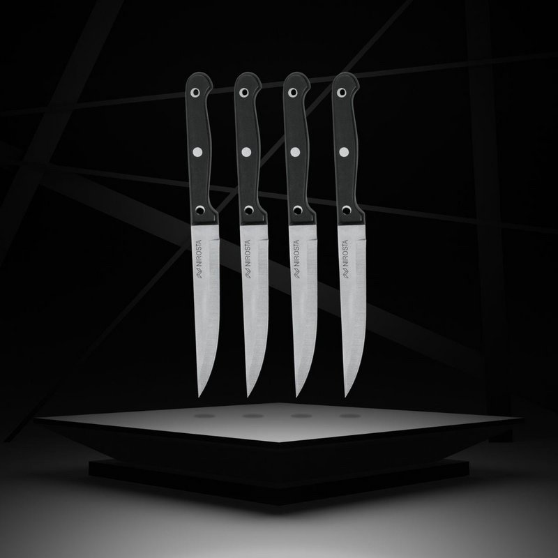 Set 4 coltelli bistecca Nirosta Mega 21 cm