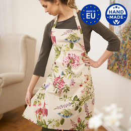 Ladies' Apron Simple, Poly-cotton Mix, Printed | Botanico