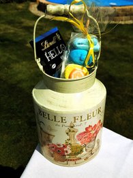 Fleur milk can