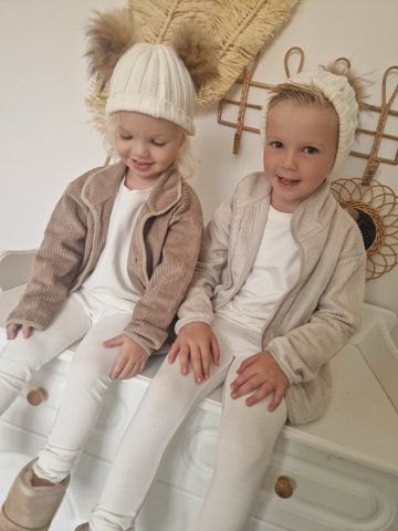 Corduroy jack | Beige
