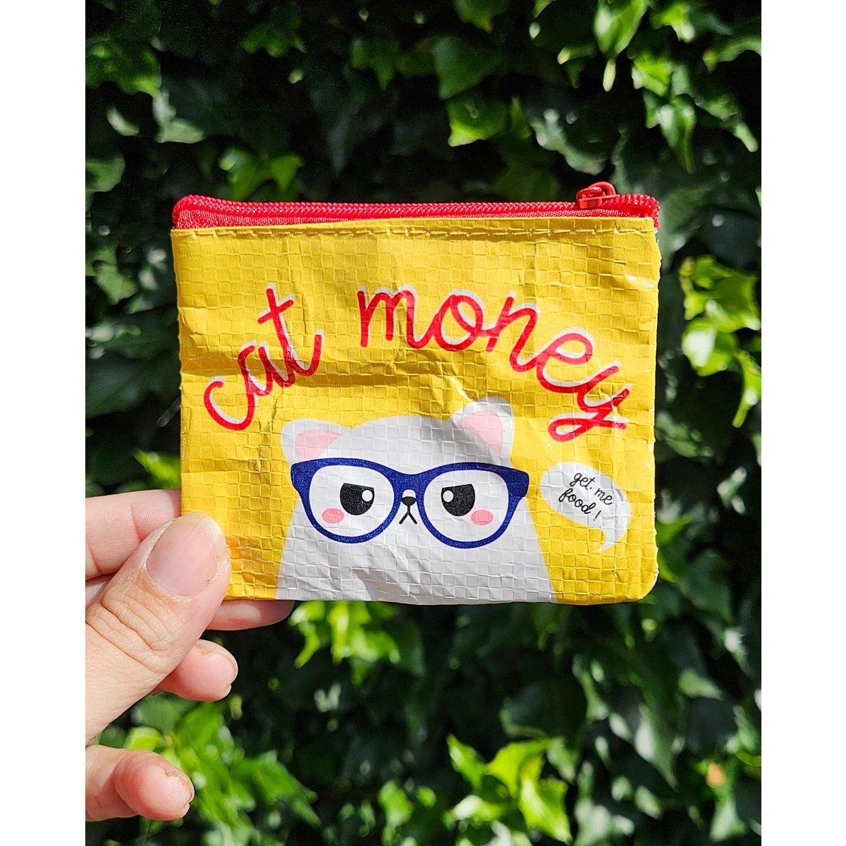 Mini Wallet Cat Money from Recycled Plastic