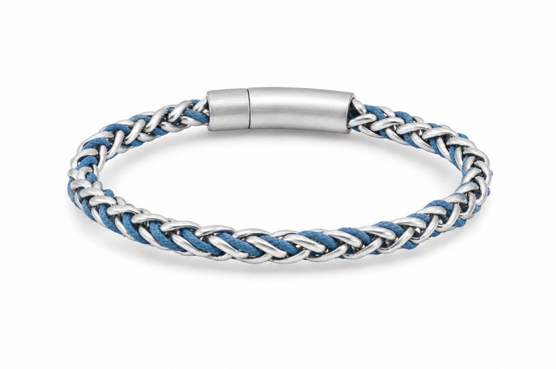 Bracciale in acciaio 6mm - Collezione Wallis