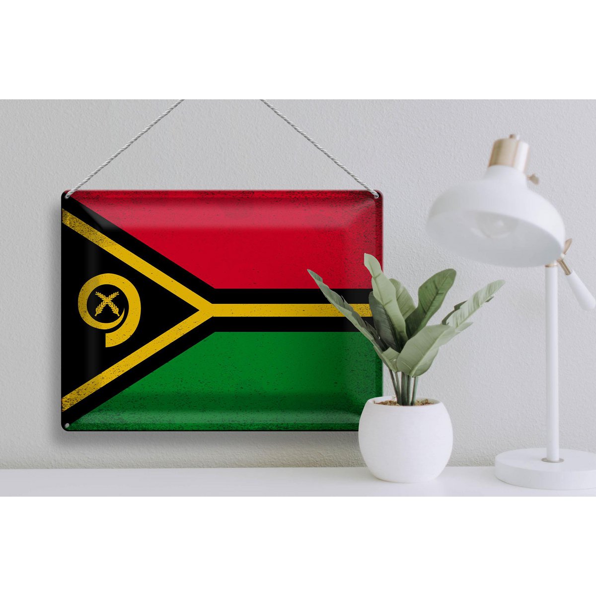 Bleach Child Flag Vanuatu 40x30cm Flag of Vanuatu Vintage